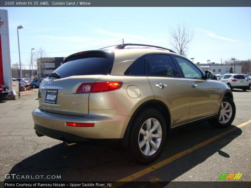 Golden Sand / Willow 2005 Infiniti FX 35 AWD