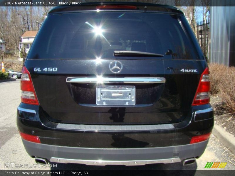 Black / Black 2007 Mercedes-Benz GL 450