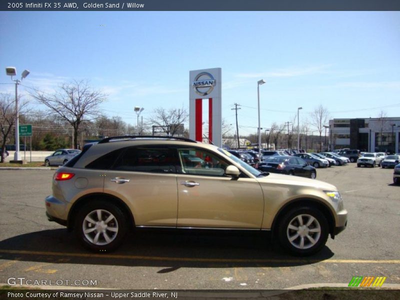 Golden Sand / Willow 2005 Infiniti FX 35 AWD