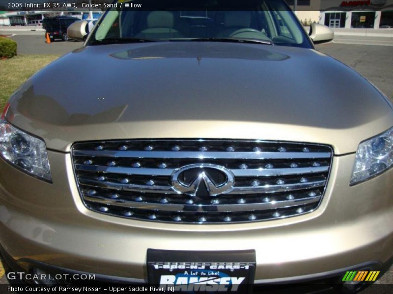 Golden Sand / Willow 2005 Infiniti FX 35 AWD
