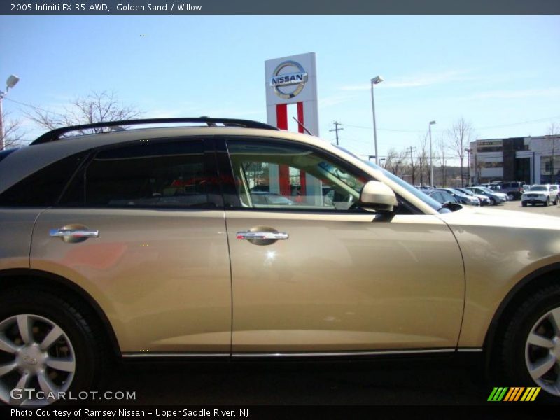 Golden Sand / Willow 2005 Infiniti FX 35 AWD