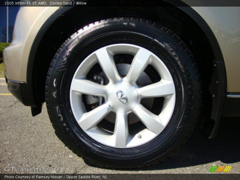 Golden Sand / Willow 2005 Infiniti FX 35 AWD