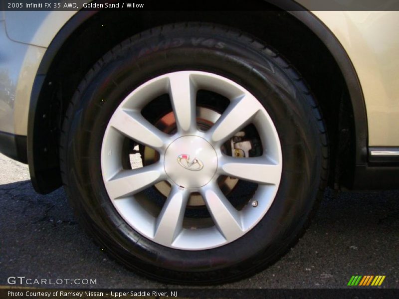 Golden Sand / Willow 2005 Infiniti FX 35 AWD