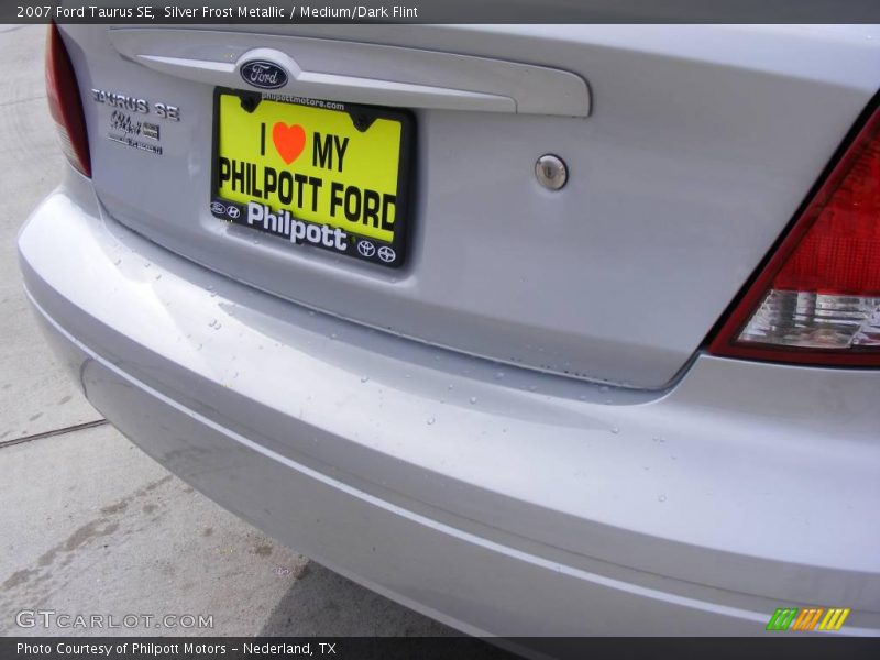 Silver Frost Metallic / Medium/Dark Flint 2007 Ford Taurus SE