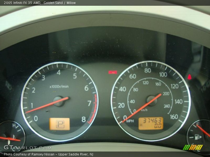 Golden Sand / Willow 2005 Infiniti FX 35 AWD
