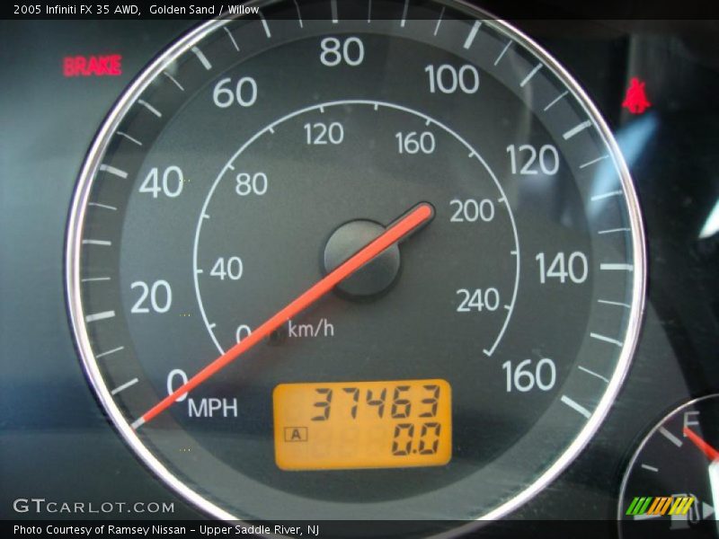 Golden Sand / Willow 2005 Infiniti FX 35 AWD