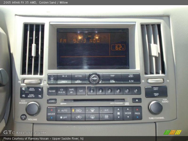 Golden Sand / Willow 2005 Infiniti FX 35 AWD