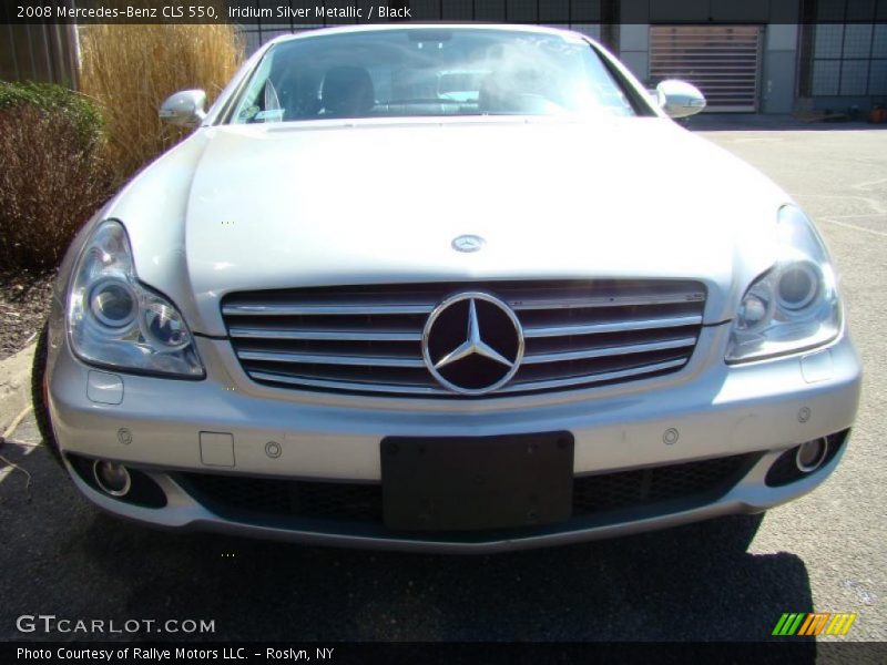 Iridium Silver Metallic / Black 2008 Mercedes-Benz CLS 550
