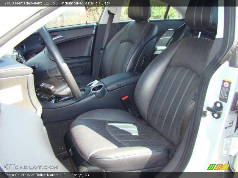 Iridium Silver Metallic / Black 2008 Mercedes-Benz CLS 550
