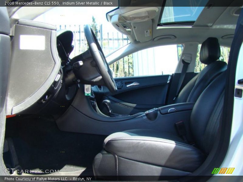 Iridium Silver Metallic / Black 2008 Mercedes-Benz CLS 550