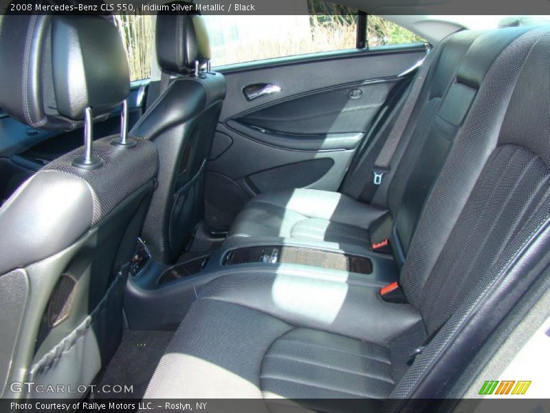 Iridium Silver Metallic / Black 2008 Mercedes-Benz CLS 550