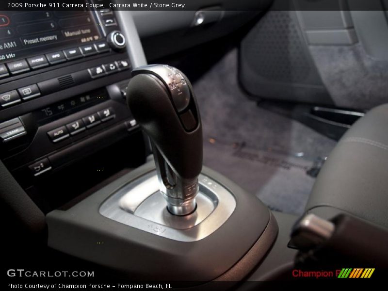Carrara White / Stone Grey 2009 Porsche 911 Carrera Coupe