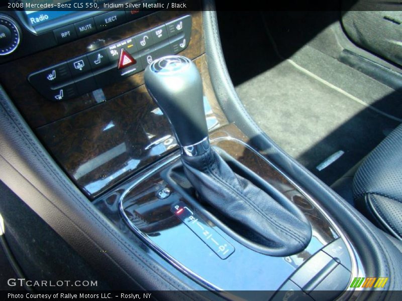 Iridium Silver Metallic / Black 2008 Mercedes-Benz CLS 550