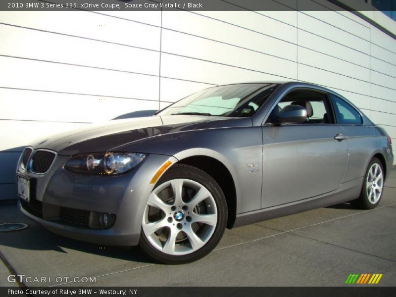 Space Gray Metallic / Black 2010 BMW 3 Series 335i xDrive Coupe
