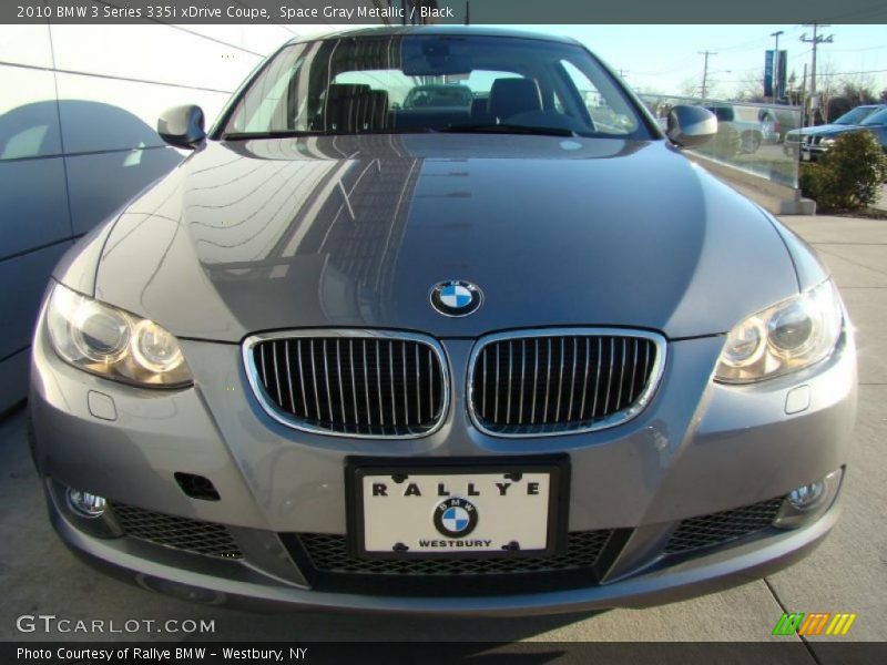 Space Gray Metallic / Black 2010 BMW 3 Series 335i xDrive Coupe