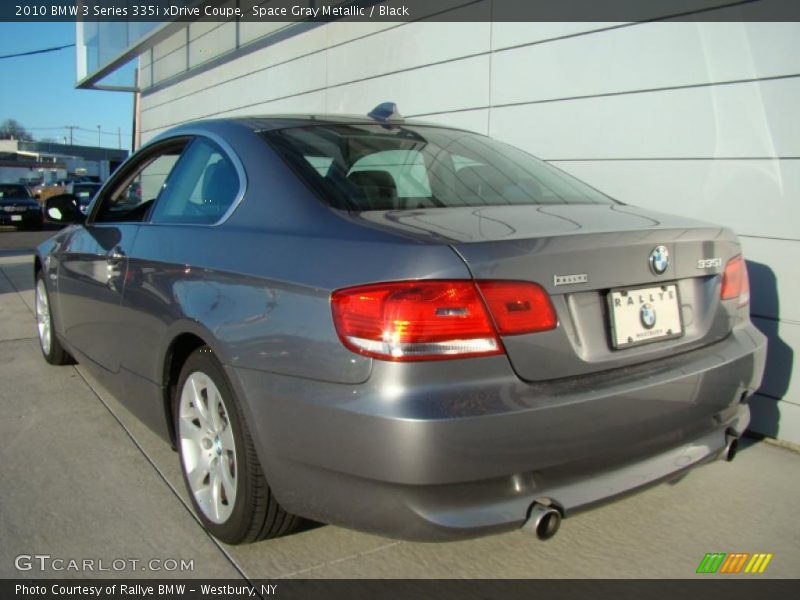 Space Gray Metallic / Black 2010 BMW 3 Series 335i xDrive Coupe