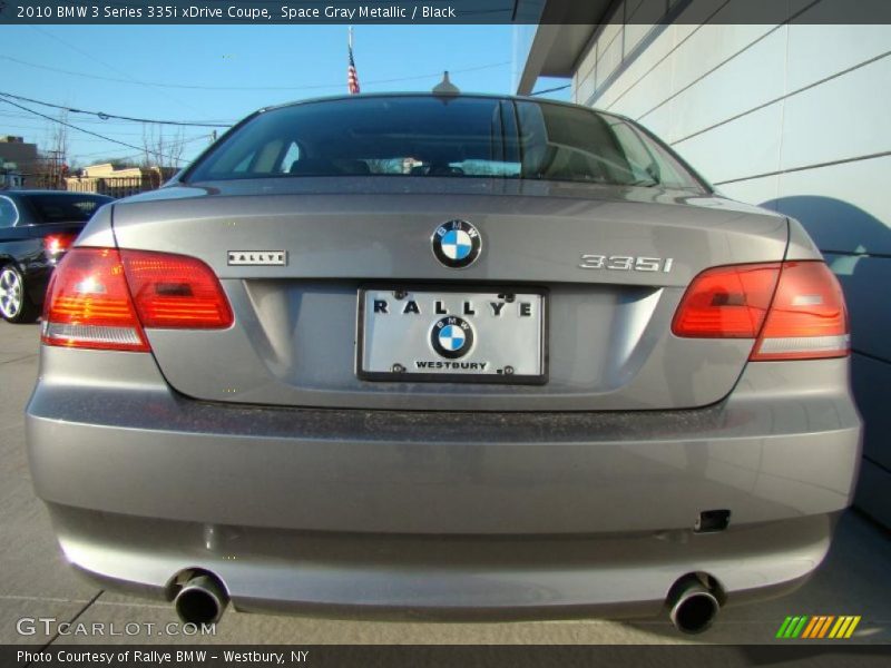 Space Gray Metallic / Black 2010 BMW 3 Series 335i xDrive Coupe