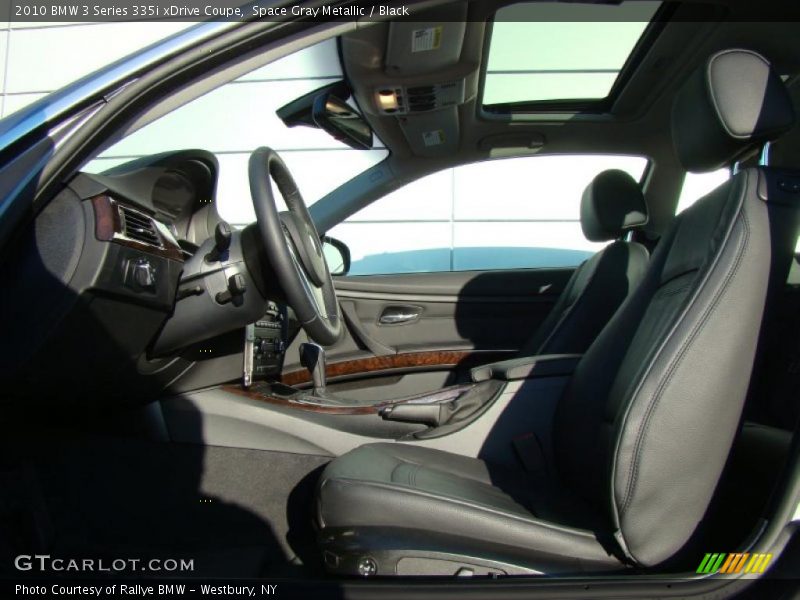Space Gray Metallic / Black 2010 BMW 3 Series 335i xDrive Coupe