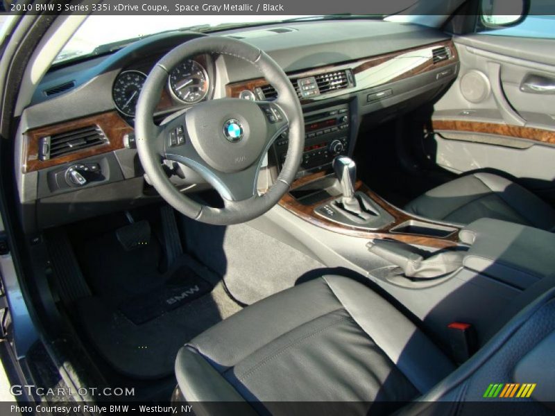Space Gray Metallic / Black 2010 BMW 3 Series 335i xDrive Coupe