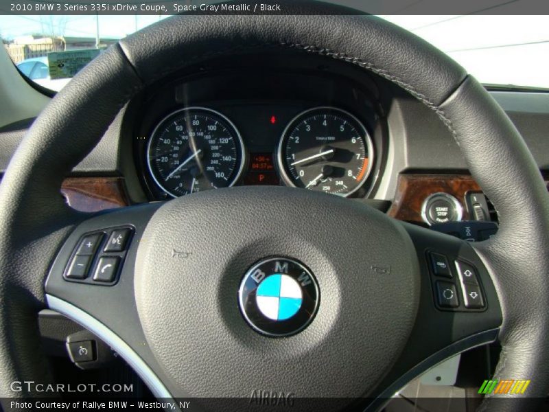 Space Gray Metallic / Black 2010 BMW 3 Series 335i xDrive Coupe