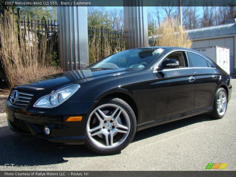 Black / Cashmere 2007 Mercedes-Benz CLS 550