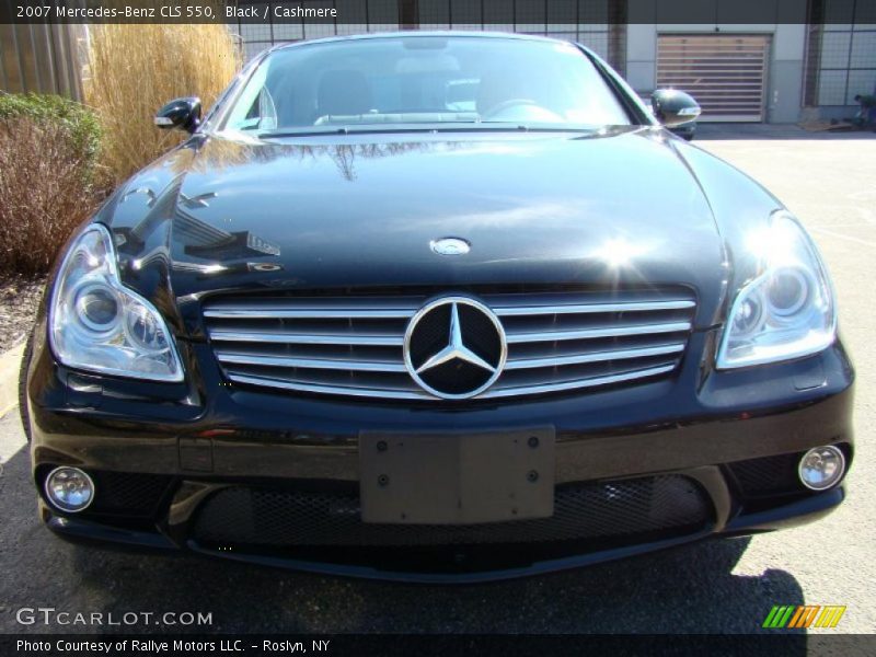 Black / Cashmere 2007 Mercedes-Benz CLS 550