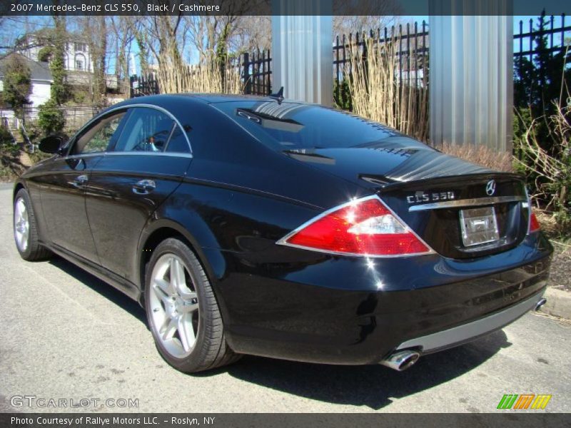 Black / Cashmere 2007 Mercedes-Benz CLS 550