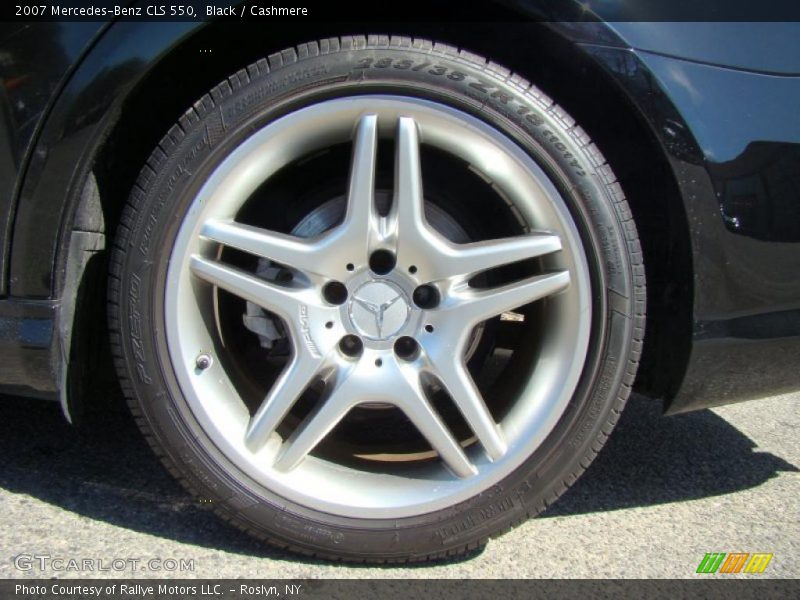 Black / Cashmere 2007 Mercedes-Benz CLS 550