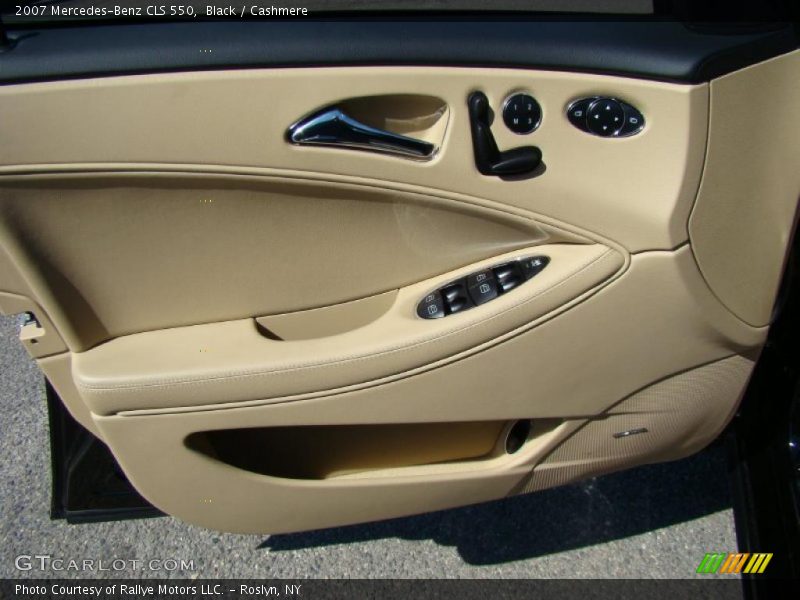 Black / Cashmere 2007 Mercedes-Benz CLS 550