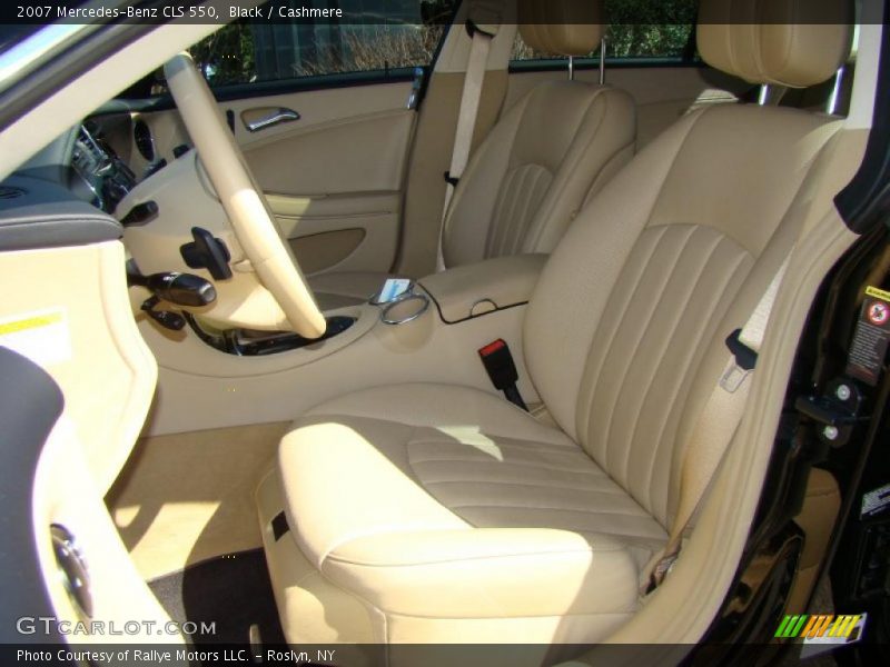 Black / Cashmere 2007 Mercedes-Benz CLS 550