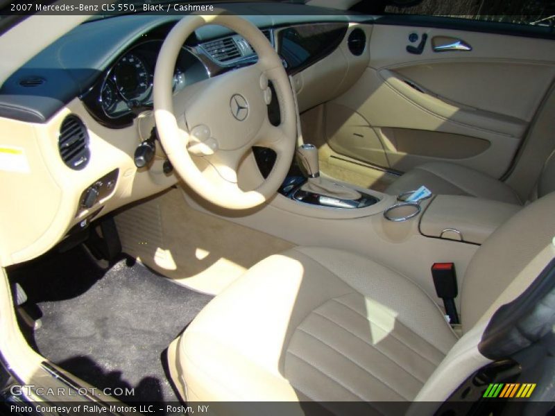 Black / Cashmere 2007 Mercedes-Benz CLS 550