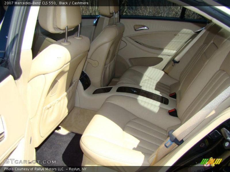 Black / Cashmere 2007 Mercedes-Benz CLS 550