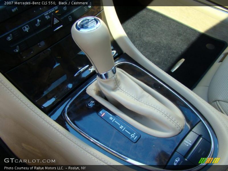 Black / Cashmere 2007 Mercedes-Benz CLS 550