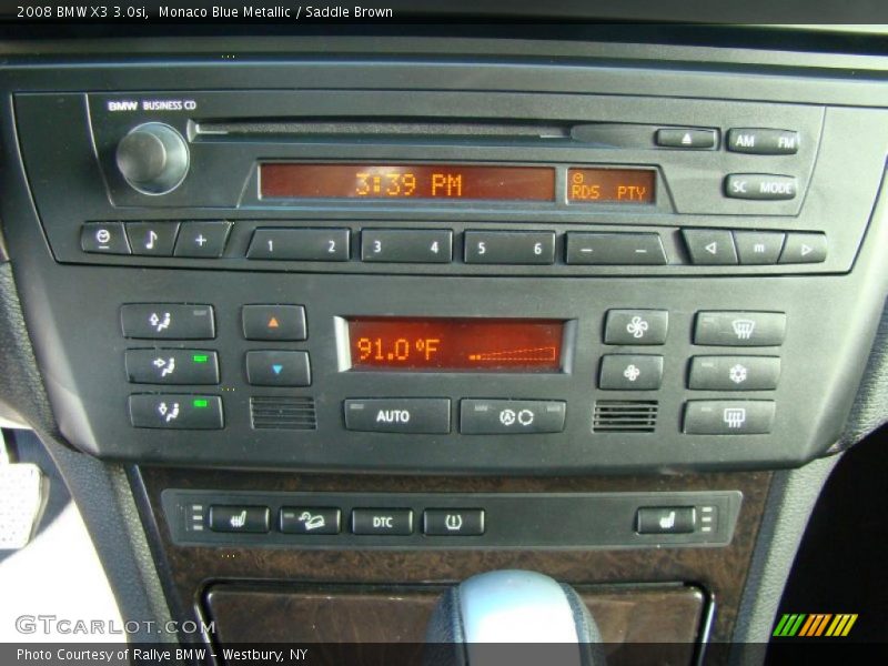 Monaco Blue Metallic / Saddle Brown 2008 BMW X3 3.0si
