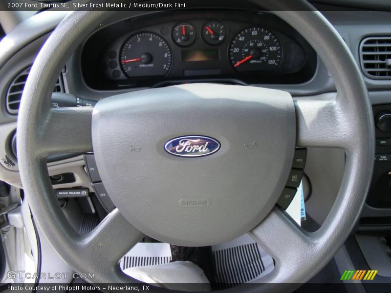Silver Frost Metallic / Medium/Dark Flint 2007 Ford Taurus SE