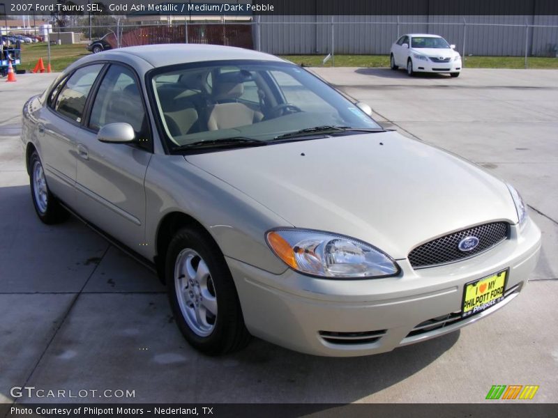 Gold Ash Metallic / Medium/Dark Pebble 2007 Ford Taurus SEL