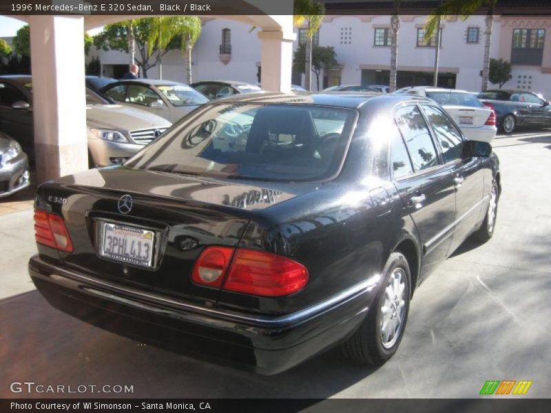 Black / Black 1996 Mercedes-Benz E 320 Sedan