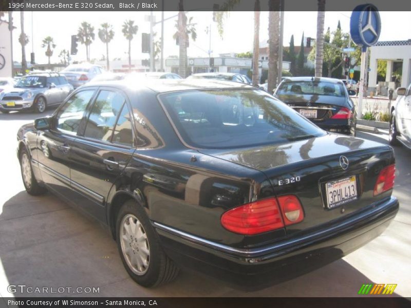 Black / Black 1996 Mercedes-Benz E 320 Sedan