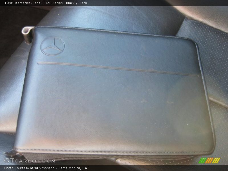 Black / Black 1996 Mercedes-Benz E 320 Sedan