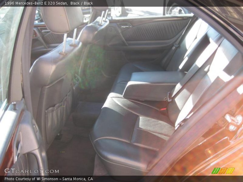 Black / Black 1996 Mercedes-Benz E 320 Sedan