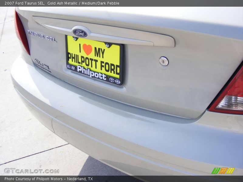 Gold Ash Metallic / Medium/Dark Pebble 2007 Ford Taurus SEL