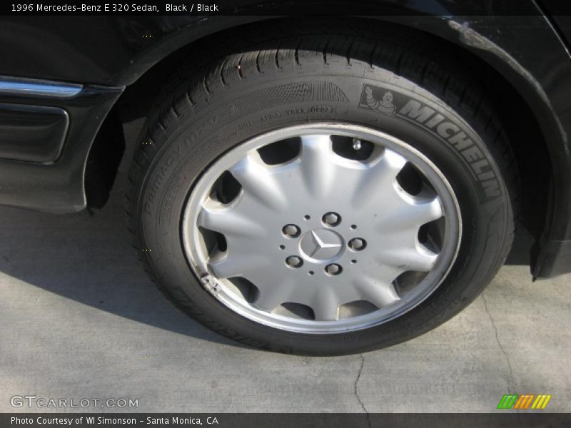 Black / Black 1996 Mercedes-Benz E 320 Sedan
