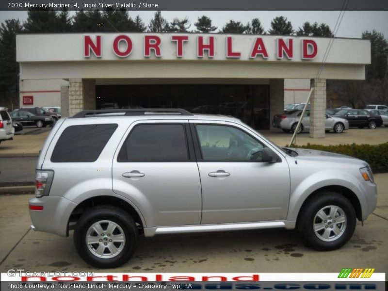Ingot Silver Metallic / Stone 2010 Mercury Mariner I4