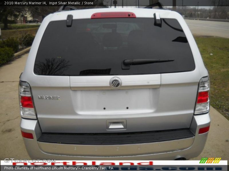 Ingot Silver Metallic / Stone 2010 Mercury Mariner I4
