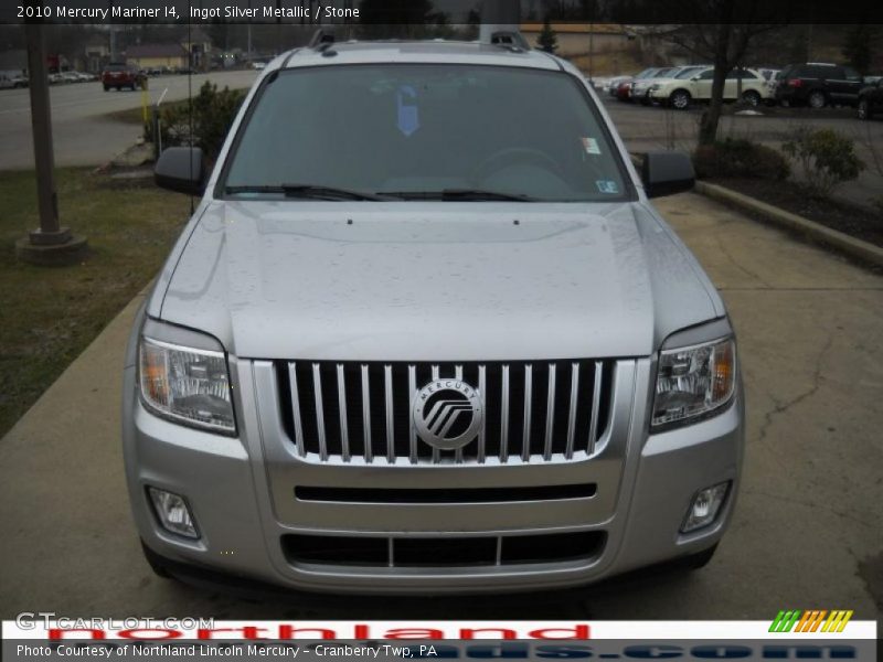 Ingot Silver Metallic / Stone 2010 Mercury Mariner I4
