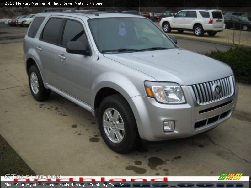 Ingot Silver Metallic / Stone 2010 Mercury Mariner I4