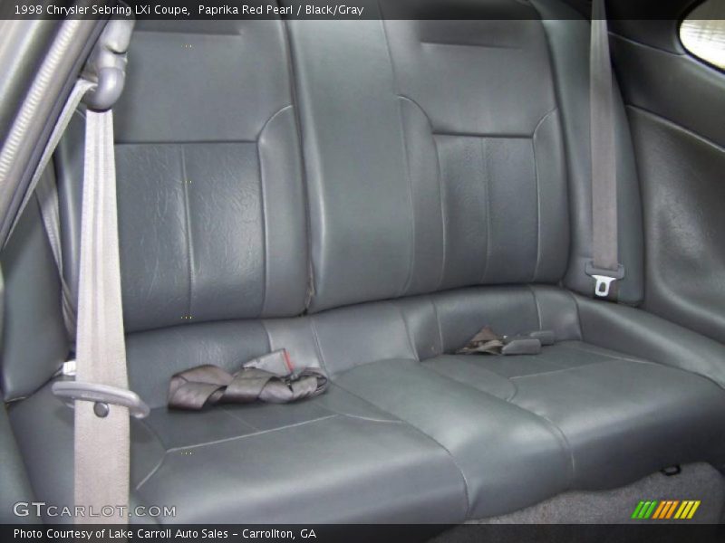 Paprika Red Pearl / Black/Gray 1998 Chrysler Sebring LXi Coupe