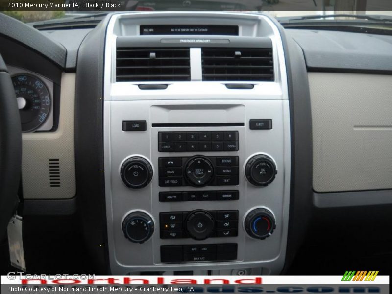Black / Black 2010 Mercury Mariner I4