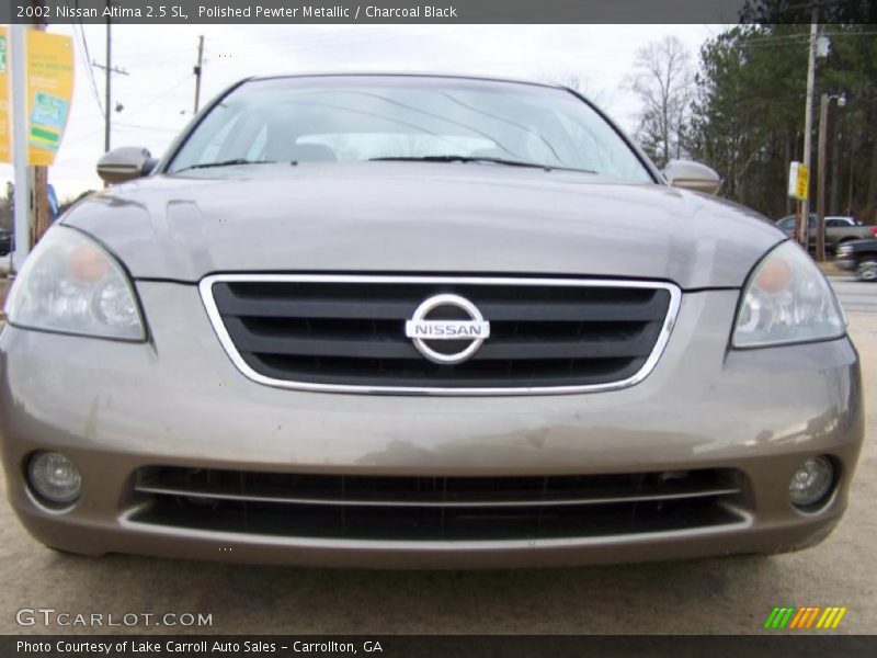 Polished Pewter Metallic / Charcoal Black 2002 Nissan Altima 2.5 SL