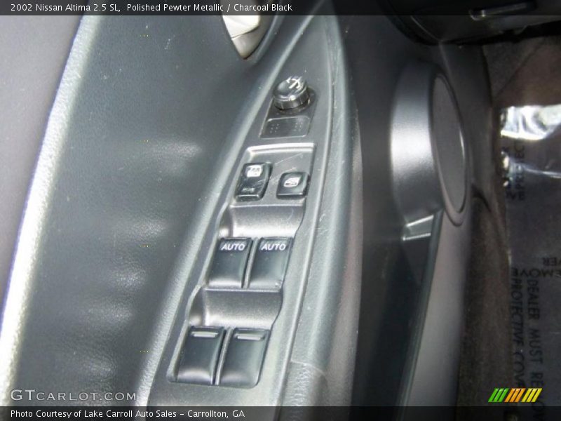 Polished Pewter Metallic / Charcoal Black 2002 Nissan Altima 2.5 SL